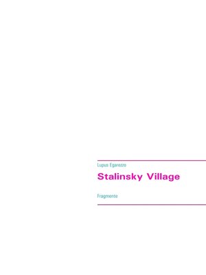 cover image of Stalinsky Village